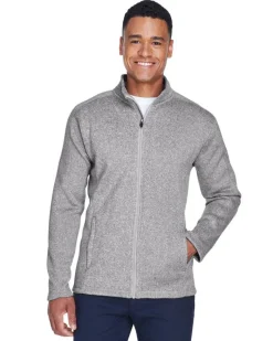 DG793 - Men's Bristol Full-Zip Sweater Fleece Jacket<Devon & Jones Outlet