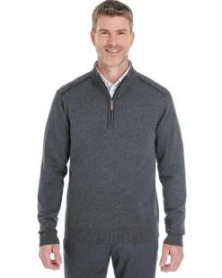 DG478 - Men's Manchester Fully-Fashioned Half-Zip Sweater<Devon & Jones Fashion