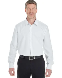 DG532 - Men's Crown Collection Royal Dobby Shirt<Devon & Jones Outlet
