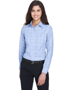 DG520W - Ladies Crown Collection Glen Plaid<Devon & Jones Online