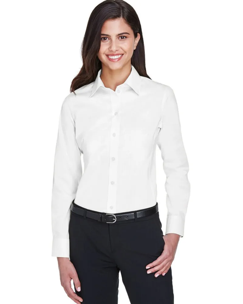 DG530W - Ladies Crown Collection Solid Stretch Twill<Devon & Jones Sale