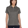 DG210W - Pima-Tech Ladies Jet Pique Heather Polo<Devon & Jones Clearance
