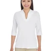 DP188W - Ladies Perfect Fit Tailored Open Neckline Top<Devon & Jones Discount
