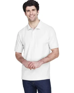 D100T - Men's Tall Pima Piqué Short-Sleeve Polo<Devon & Jones Hot