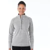 98305 - CRANE Knit Half Zip<Elevate Clearance