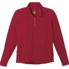 17807 - Knit quarter zip<Elevate Sale