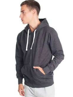 mr920 - 50/50 Fit Hoodie with Zip<Fleece Factory Sale