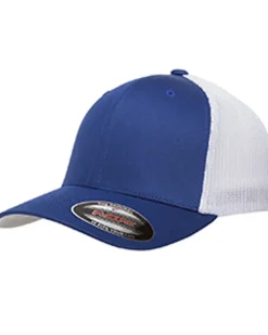 6511 - 6-Panel Structured Trucker Cap with Mesh<Flexfit Clearance