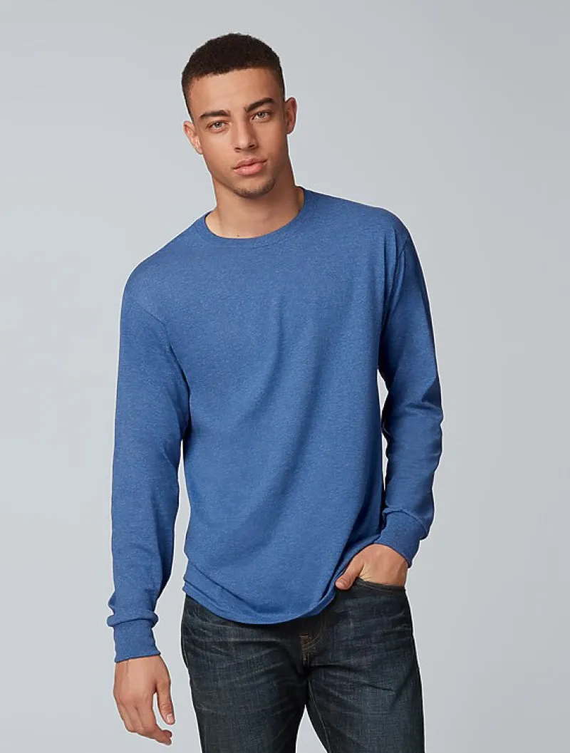 4900 - HD Cotton™ Long Sleeve Tee<Fruit of the Loom Best