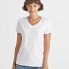l3900v - HD Cotton™ Women's V-Neck Tee<Fruit of the Loom Fashion