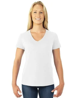 l3900v - HD Cotton™ Women's V-Neck Tee<Fruit of the Loom Fashion