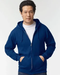 18600 - Full Zip Hooded Sweatshirt<Gildan New