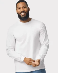 5400 - Heavyweight Cotton L/S<Gildan Outlet