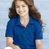 8800B - Youth DryBlend Moisture-Wicking Polo Shirt by<Gildan Discount