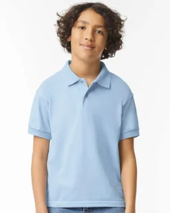 8800B - YOUTH S/S JERSEY POLO JUNIOR 6 oz.<Gildan Best