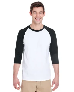G570 - Heavy Cotton 3/4 Sleeve Raglan<Gildan Fashion