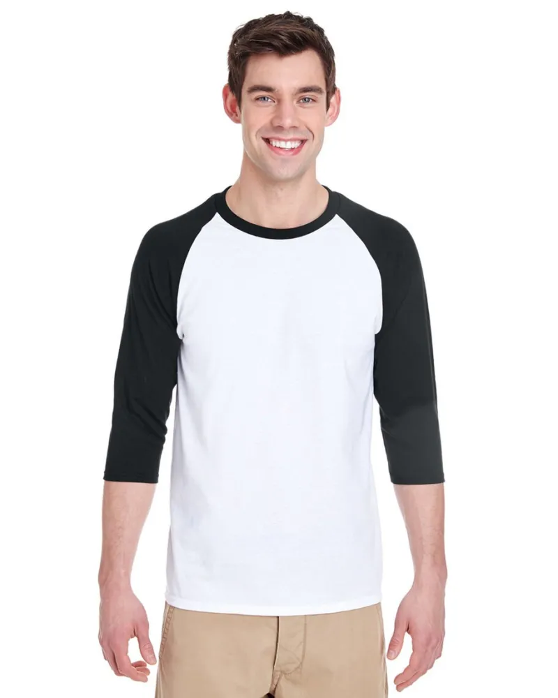 G570 - Heavy Cotton 3/4 Sleeve Raglan<Gildan Fashion