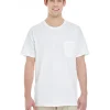 G530 - Unisex Heavy Cotton Pocket T-Shirt<Gildan Clearance