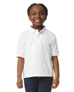 G880B - Youth DryBlend® Moisture-Wicking Polo Shirt<Gildan Clearance