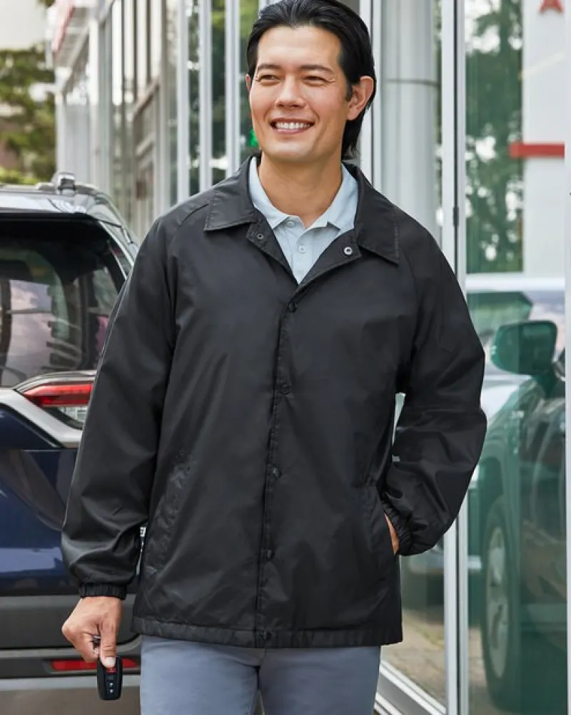 M775 - All-Weather Nylon Taffeta Staff Jacket with Jersey Lining<Harriton New