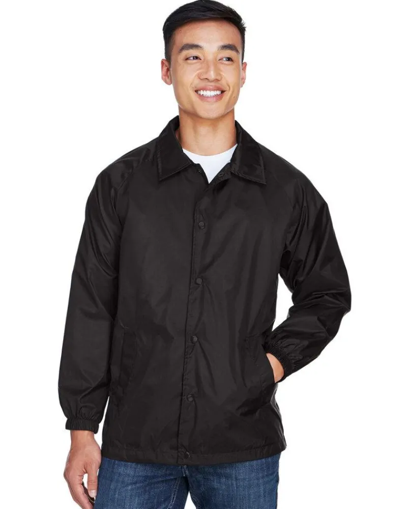 M775 - All-Weather Nylon Taffeta Staff Jacket with Jersey Lining<Harriton New