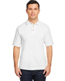 M200 - Men's 6 oz. Ringspun Cotton Piqué Short-Sleeve Polo<Harriton New
