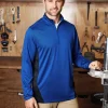 M786 - Men's Flash Snag Protection Plus IL Colorblock Quarter-Zip<Harriton Clearance