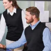 M415 - Men's Pilbloc V-Neck Sweater Vest<Harriton Discount