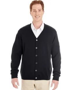 M425 - Men's Pilbloc V-Neck Button Cardigan Sweater<Harriton Online