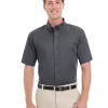 M582 - Men's Premium Cotton Twill Shirt with Teflon Finish<Harriton Fashion