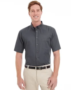 M582 - Men's Premium Cotton Twill Shirt with Teflon Finish<Harriton Fashion