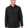 M72 - Unisex Flex Twill Overshirt<Harriton New
