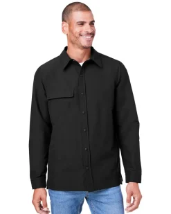 M72 - Unisex Flex Twill Overshirt<Harriton New