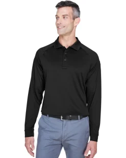 M211L - Men's Tactical Performance Long-Sleeve Polo Shirt<Harriton Fashion