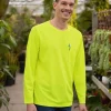 M118L - Unisex Charge Snag and Soil Protect Long-Sleeve T-Shirt<Harriton Best