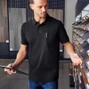 M205P - Men's Valiant Cotton Snag Protect Pocket Polo<Harriton Outlet