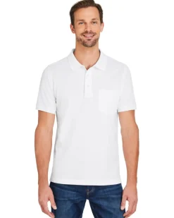 M205P - Men's Valiant Cotton Snag Protect Pocket Polo<Harriton Outlet