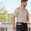 M500S - Men's Easy Blend Short-Sleeve Twill Shirt with Stain-Release<Harriton Discount