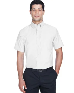 M600S - Men's Short-Sleeve Oxford with Stain-Release<Harriton New