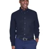 M500T - Men's Tall Easy Blend Long-Sleeve Twill<Harriton Best