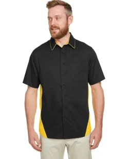 M586T - Men's Tall Flash IL Colorblock Short Sleeve Shirt<Harriton Best