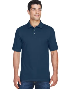 M200T - Tall 6 oz. Ringspun Cotton Piqué Short-Sleeve Polo<Harriton Fashion