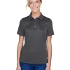 M345W - Ladies Advantage IL Snap Placket Performance Polo<Harriton Sale