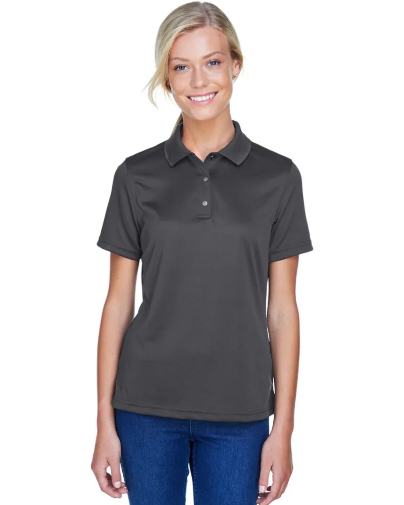 M345W - Ladies Advantage IL Snap Placket Performance Polo<Harriton Sale