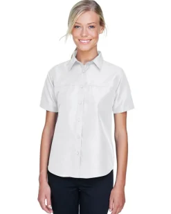 M580W - Ladies Key West Short-Sleeve Performance Staff Shirt<Harriton Outlet