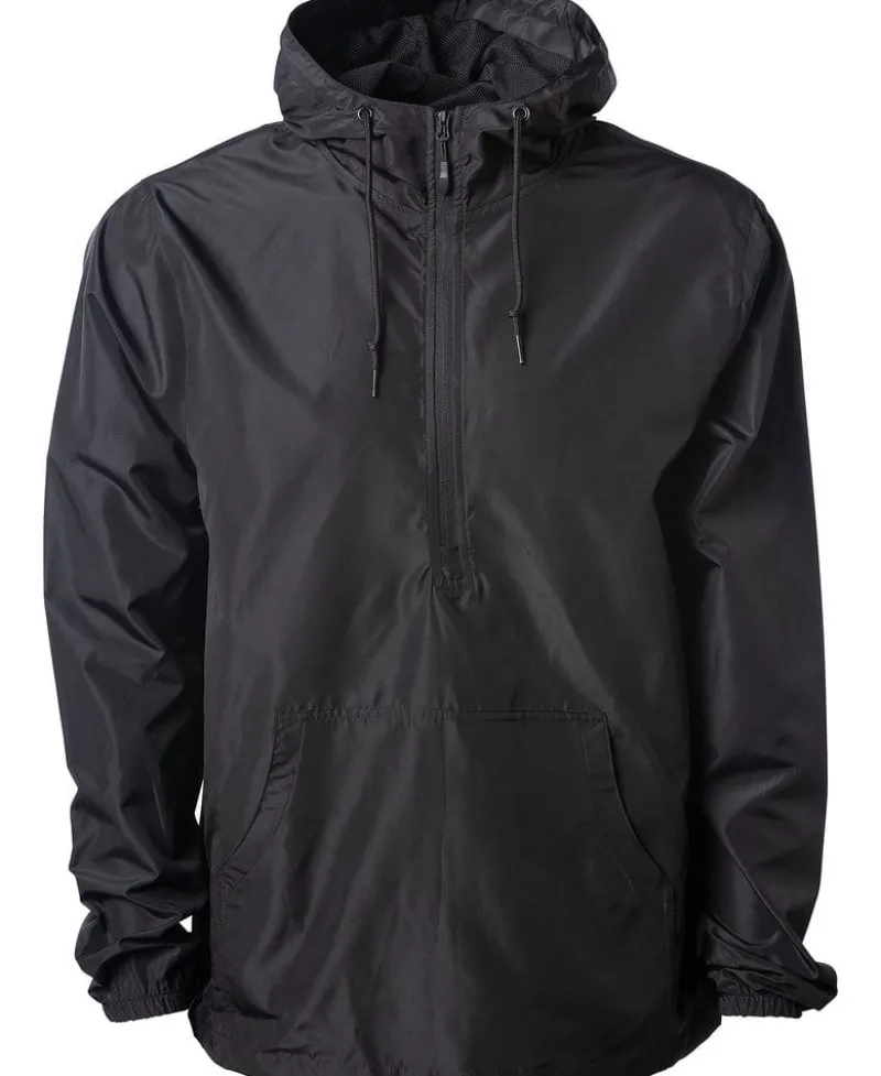 EXP54LWP - Adult Lightweight Pullover Windbreaker Anorak Jacket<Independent Trading Co. Sale