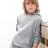 SS4001Y - Youth Midweight Hooded Pullover Sweatshirt<Independent Trading Co. Clearance