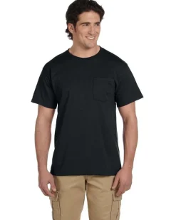 29P - 5.6 oz., 50/50 Heavyweight Blend™ Pocket T-Shirt<Jerzees Fashion