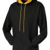 9041 - 2-Toned Pull-Over Hoodie<King Athletics Clearance