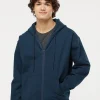 s KF9017 FULL ZIP HOODED SWEAT - 15 oz.<King Fashion Sale